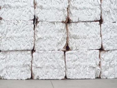 bales of styrofoam