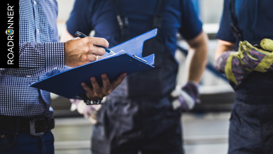 a facility manager discusses improvements to the facility workers